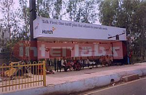 Illuminated Designer Bus Queue Shelters